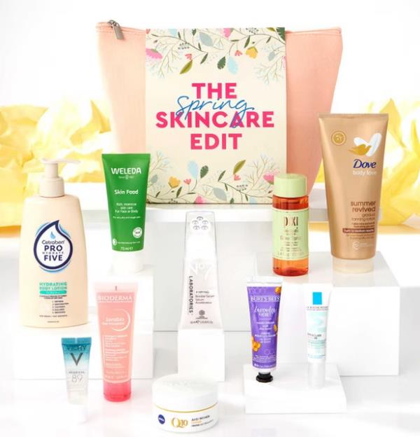 boots spring beauty box skincare set